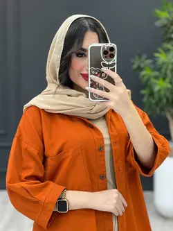 مانتو دو جیب بغل سه دکمه کد 3485 شیک و خاص در مجموعه ونوس مد