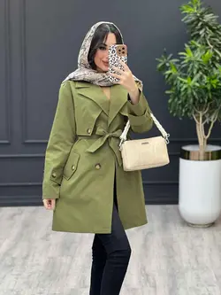 بارانی ژیله مثلثی کد 3512 شیک و خاص در مجموعه انلاین ونوس مد