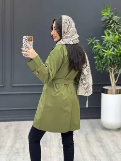 بارانی ژیله مثلثی کد 3512 شیک و خاص در مجموعه انلاین ونوس مد