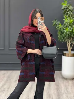 پالتو خفاشی بغل دکمه کد 3001 | فروشگاه اینترنتی ونوس مد