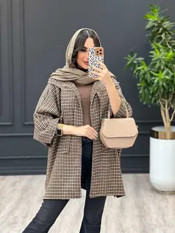 پالتو خفاشی بغل دکمه کد 3001 | فروشگاه اینترنتی ونوس مد