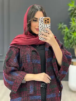 پالتو خفاشی بغل دکمه کد 3001 | فروشگاه اینترنتی ونوس مد