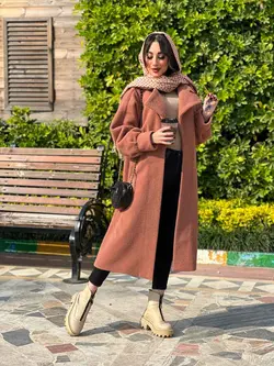 پالتو یقه آمریکایی آستین پیله کد 3837 شیک و خاص در ونوس مد