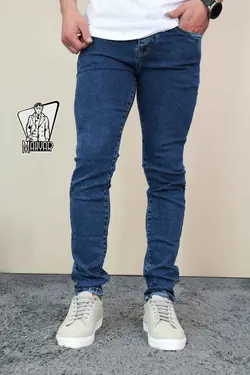 شلوار جین اسلیم آبی تیره کد 684 حضوری و انلاین در ونوس مد