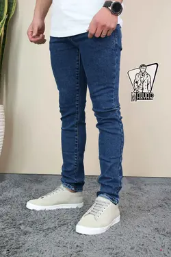 شلوار جین اسلیم آبی تیره کد 684 حضوری و انلاین در ونوس مد