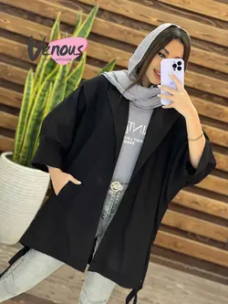 خرید اینترنتی و حضوری مانتو لنین پایین گت کد 1285 در ونوس مد