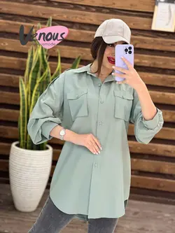 خرید اینترنتی و حضوری مانتو الیزه کد 1253 در مجموعه ونوس مد