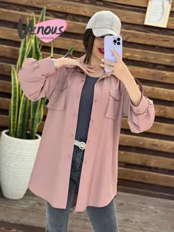 خرید اینترنتی و حضوری مانتو الیزه کد 1253 در مجموعه ونوس مد