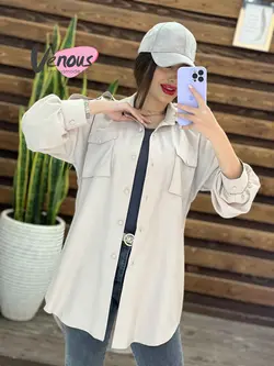 خرید اینترنتی و حضوری مانتو الیزه کد 1253 در مجموعه ونوس مد