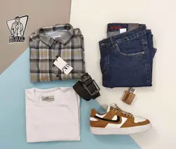 پیراهن چهارخونه مردانه ZARA کد 664 انلاین و حضوری در ونوس مد