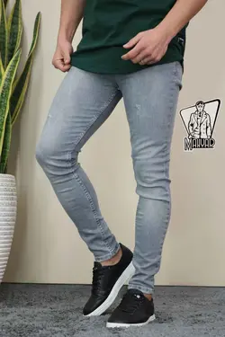 شلوار جین طوسی روشن ZARA کد 660 شیک و خاص در مجموعه ونوس مد