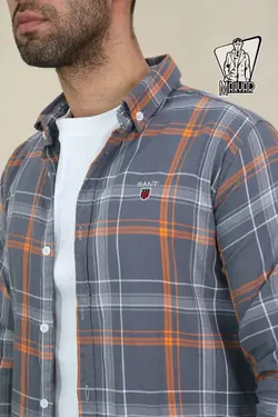 پیراهن مردانه چهارخونه GANT کد 656 انلاین و حضوری در ونوس مد