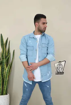 پیراهن جین زاپ دار ATA کد 652 در فروشگاه انلاین ونوس مد