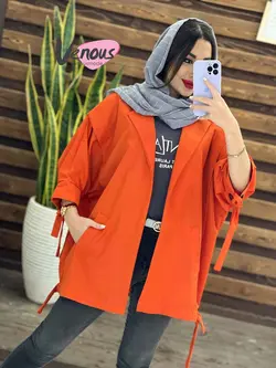 خرید اینترنتی مانتو پانچ آستین حلقه کد 1237 فروشگاه ونوس مد