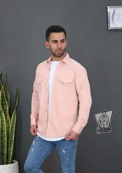پیراهن مردانه کتان BERSHKA کد 649 در مجموعه اینترنتی ونوس مد