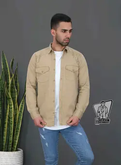 پیراهن مردانه کتان BERSHKA کد 649 در مجموعه اینترنتی ونوس مد
