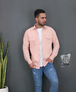 پیراهن مردانه کتان BERSHKA کد 649 در مجموعه اینترنتی ونوس مد