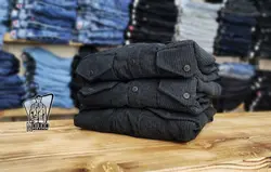 پیراهن مخمل کبریتی مردانه کد 645 شیک و راحت درمجموعه ونوس مد