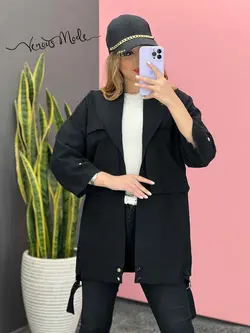 خرید اینترنتی مانتو کتی جیب پاکتی کد 1187فروشگاه بزرگ ونوسمد