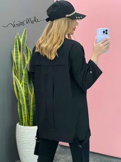 خرید اینترنتی مانتو کتی جیب پاکتی کد 1187فروشگاه بزرگ ونوسمد