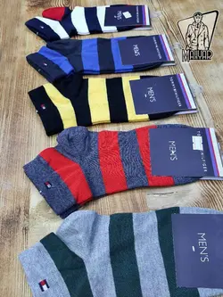 جوراب مچی راه راه TOMMY کد 540 با کیفیت در فروشگاه ونوس مد