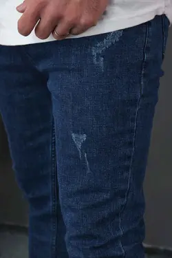 شلوار جین دمپاگت سورمه ای کد 525 در فروشگاه  انلاین ونوس مد