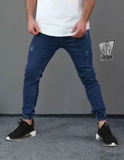 شلوار جین دمپاگت سورمه ای کد 525 در فروشگاه  انلاین ونوس مد