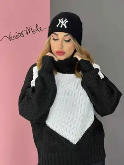 خرید اینترنتی کلاه بافت NY کد 1084 مجموعه ونوس مد