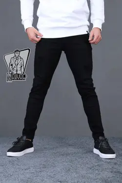 شلوار جین مشکی زاپ دار TOMMY کد 511 فروشگاه انلاین ونوس مد
