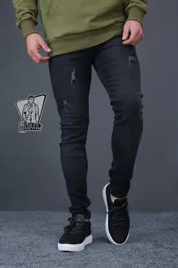 شلوار جین طوسی تیره TOMMY کد 510 در مجموعه اینترنتی ونوس مد