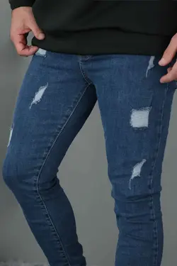 شلوار جین آبی تیره TOMMY کد 487 در مجموعه اینترنتی ونوس مد