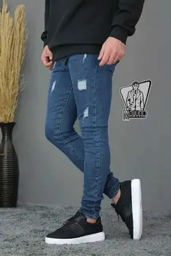 شلوار جین آبی تیره TOMMY کد 487 در مجموعه اینترنتی ونوس مد