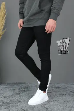 شلوار جین مشکی CALVIN KLEIN کد 475 فروشگاه انلاین ونوس مد
