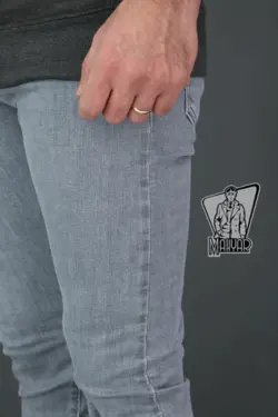 شلوار جین اسلیم طوسیTOMMY کد 474 در مجموعه  انلاین ونوس مد