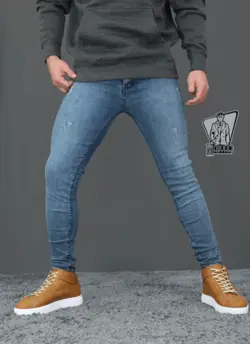 شلوار جین آبی ZARA کد 471 شیک و خاص بافروشگاه انلاین ونوس مد