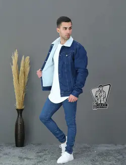 کاپشن جین آبی تیره PAZZO کد 454 در فروشگاه انلاین ونوس مد