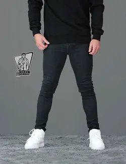 شلوار جین ذغالی H&M کد 451 شیک وخاص بافروشگاه انلاین ونوس مد