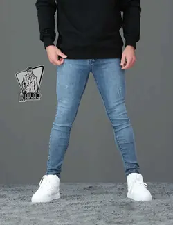 شلوار جین آبی ZARA کد 450 شیک و خاص بافروشگاه انلاین ونوس مد