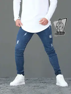 شلوار جین آبی تیره TOMMY کد 448در فروشگاه انلاین ونوس مد