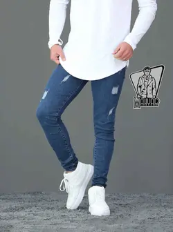 شلوار جین آبی تیره TOMMY کد 448در فروشگاه انلاین ونوس مد