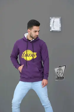 هودی کلاهدار LAKERS کد 425 شیک و با کیفیت درفروشگاه ونوس مد