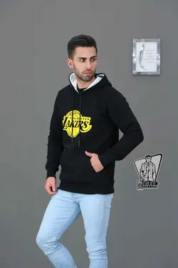 هودی کلاهدار LAKERS کد 425 شیک و با کیفیت درفروشگاه ونوس مد