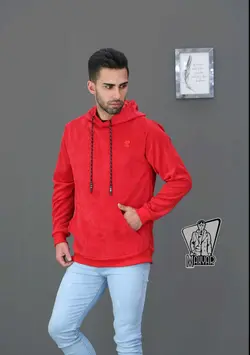 هودی مخمل کبریتی RITON کد 424 شیک و جذاب درفروشگاه ونوس مد