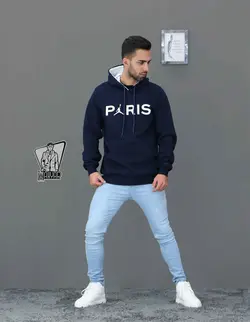هودی کلاهدار JORDAN PARIS کد 423 شیک و با کیفیت در ونوس مد