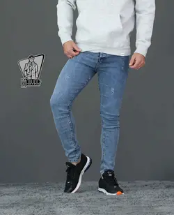 شلوار جین آبی ZARA کد 416 شیک و خاص با فروشگاه ونوس مد