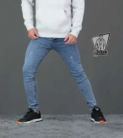 شلوار جین آبی ZARA کد 416 شیک و خاص با فروشگاه ونوس مد