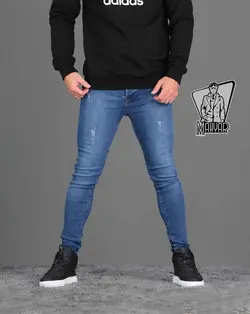 شلوار جین آبی تیره ZARA کد 411 فروش انلاین و حضوری  ونوس مد