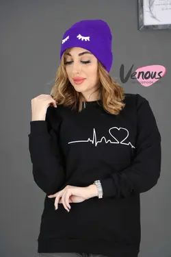 خرید اینترنتی کلاه بافت مژه کد 895 مجموعه بزرگ ونوس مد انزلی