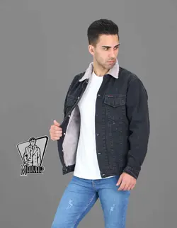 کاپشن جین ذغالی DENIM کد 396 در فروشگاه اینترنتی ونوس مد