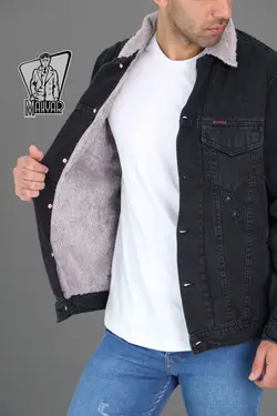 کاپشن جین ذغالی DENIM کد 396 در فروشگاه اینترنتی ونوس مد